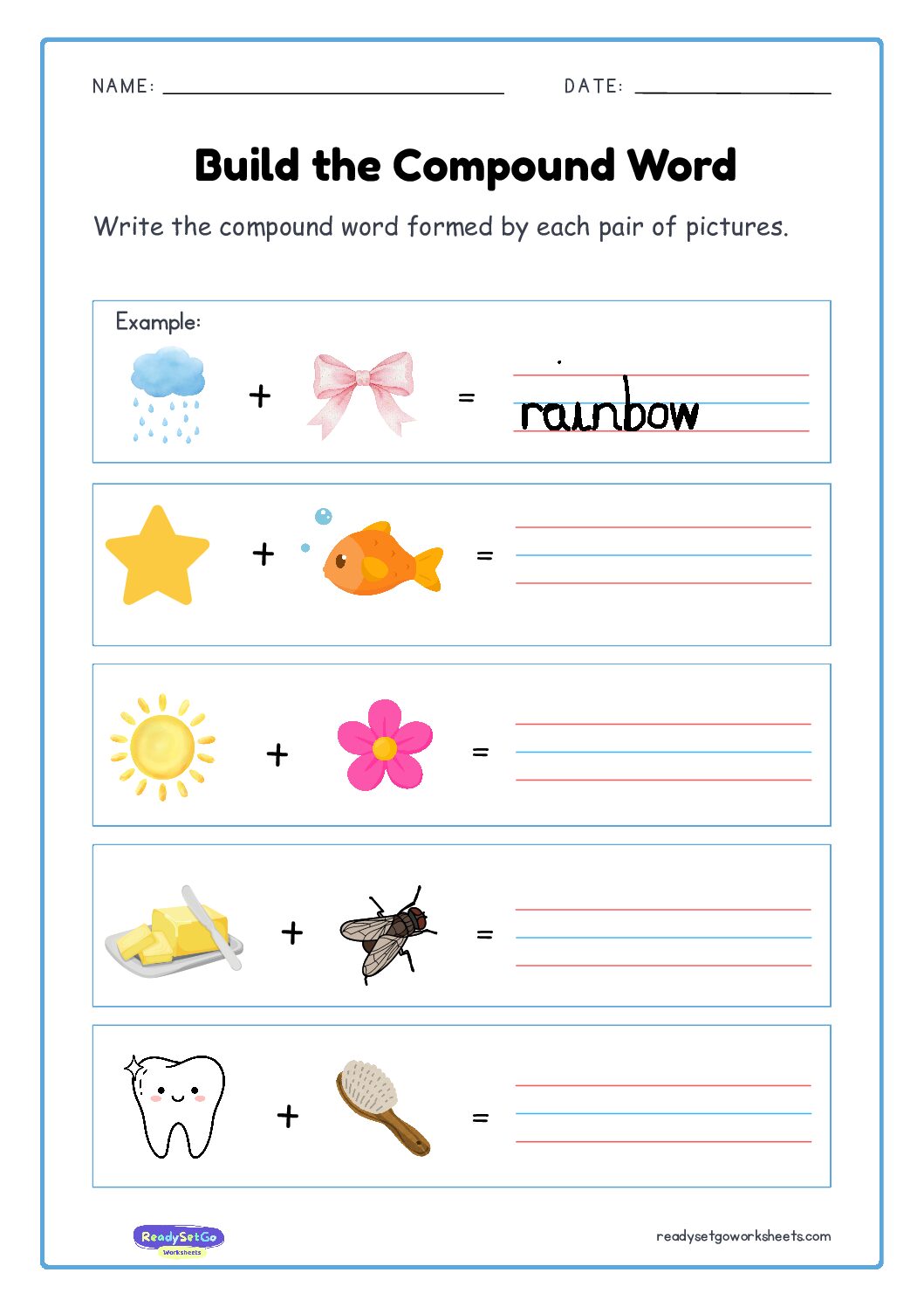 Build the Compound Word